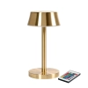 LED Lamp Cordless Nour Midi 20 x Ø 10 cm 14 godz. Złoty 6szt