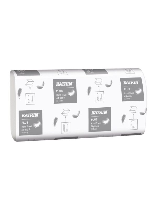KATRIN Ręcznik Z/Z V-Fold, Handy Pack - szary op. 4000 sztuk