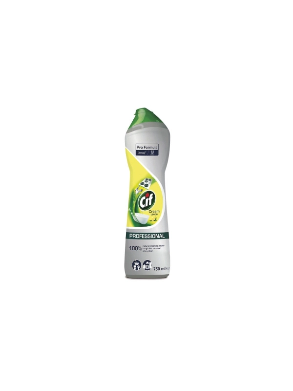 Cif Professional mleczko 750ml Lemon, żółte  (k/8)