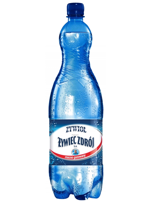 Woda ŻYWIEC ZDRÓJ Żywioł, gazowana, 1,5l
