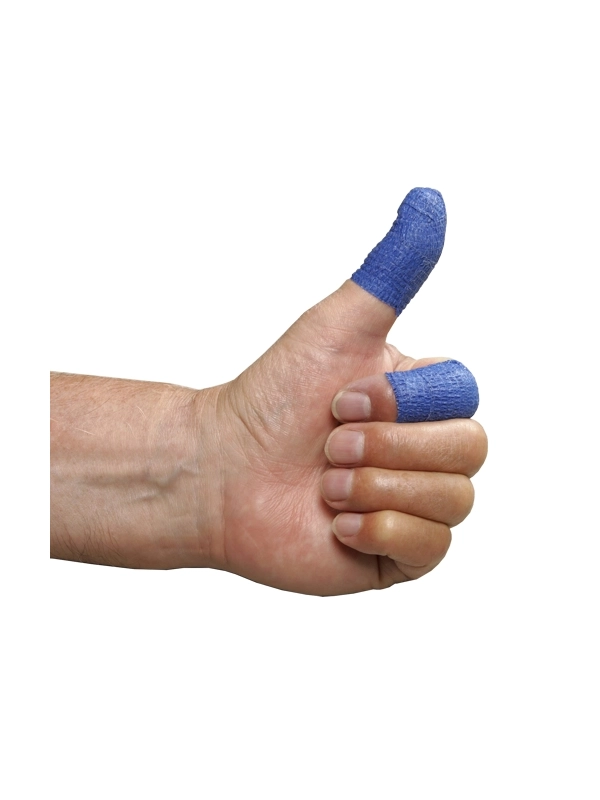 Plaster samoprzylepny, 5m x 2,5cm op9szt kolor niebieski (k/12)