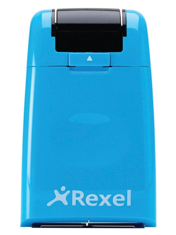 Rolka maskująca dane REXEL ID Guard, niebieska