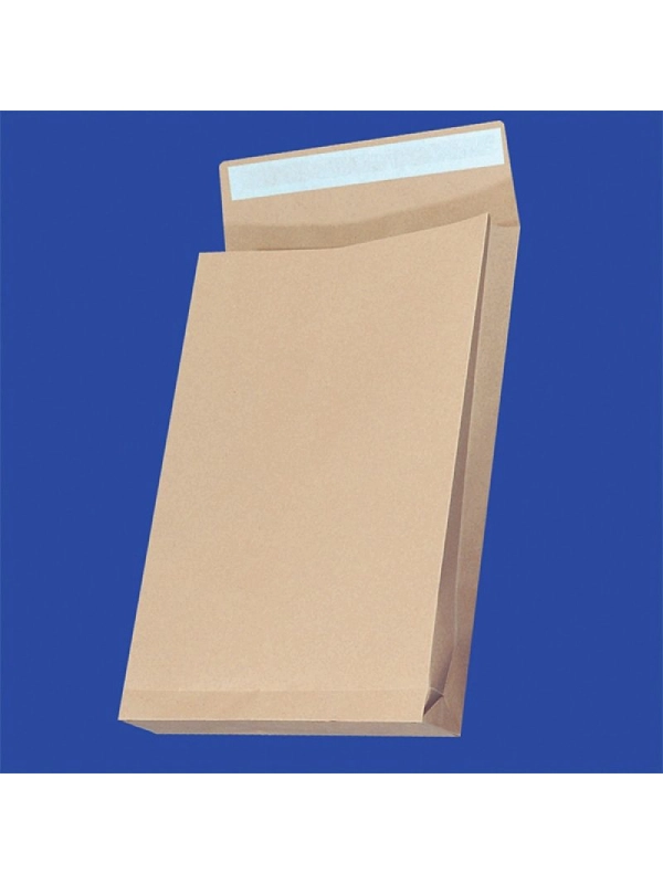 Koperty RBD z taśmą silikonową OFFICE PRODUCTS, HK, B4, 250x353mm, 130gsm, 25szt., brązowe