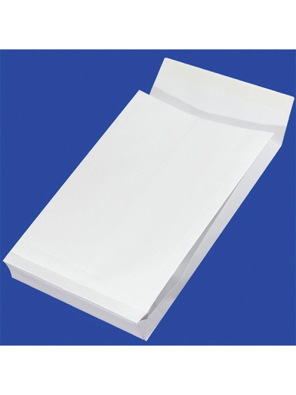 Koperty RBD z taśmą silikonową OFFICE PRODUCTS, HK, C4, 229x324mm, 130gsm, 250szt., białe