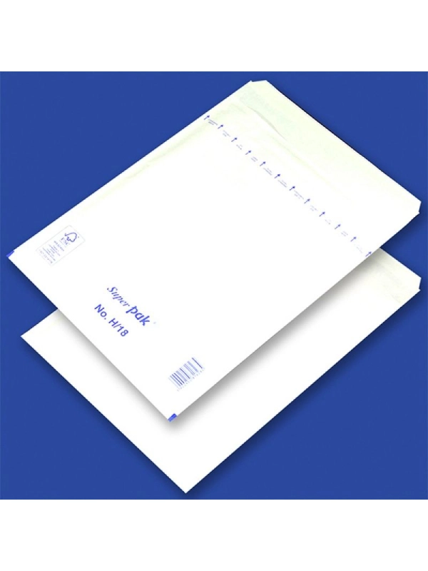 Koperty samoklejące z folią bąbelkową OFFICE PRODUCTS, HK, H18, 270x360mm/290x370mm, 10szt., białe