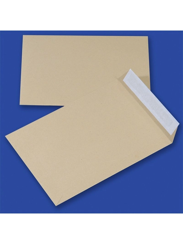 Koperty z taśmą silikonową OFFICE PRODUCTS, HK, C4, 229x324mm, 90gsm, 250szt., brązowe