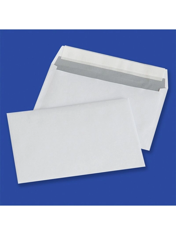 Koperty z taśmą silikonową OFFICE PRODUCTS, HK, C6, 114x162mm, 80gsm, 1000szt., białe
