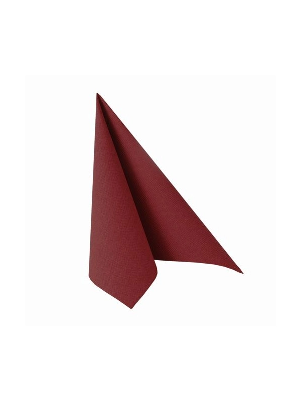 Serwetki PAPSTAR Royal Collection 40x40 bordowy opakowanie 50szt.