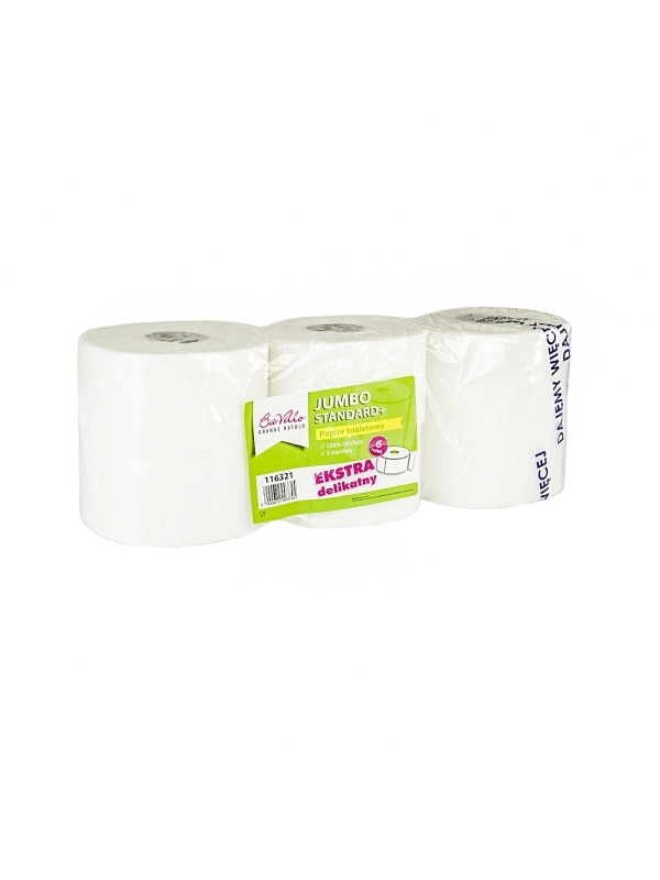 Papier toaletowy JUMBO BaVillo Standrd+ BIG ROLA celuloza, 2 warstwy, opakowanie 6 rolek