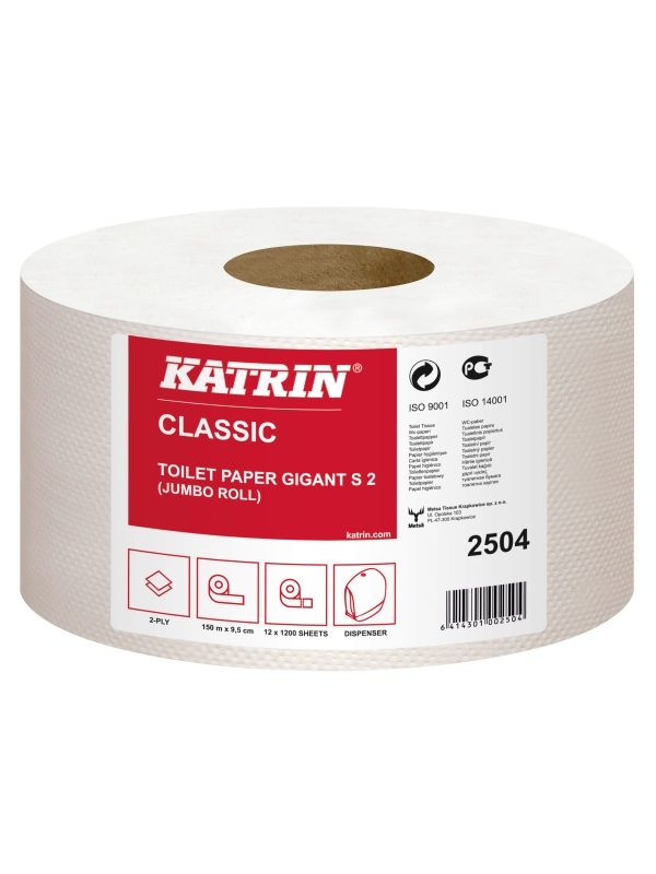 Papier toaletowy 10680 Katrin Classic Gigant S 2 12 sztuk