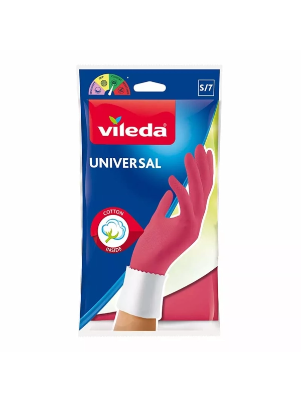 Rękawiczki gospodarcze Vileda Universal rozmiar S (k/12)