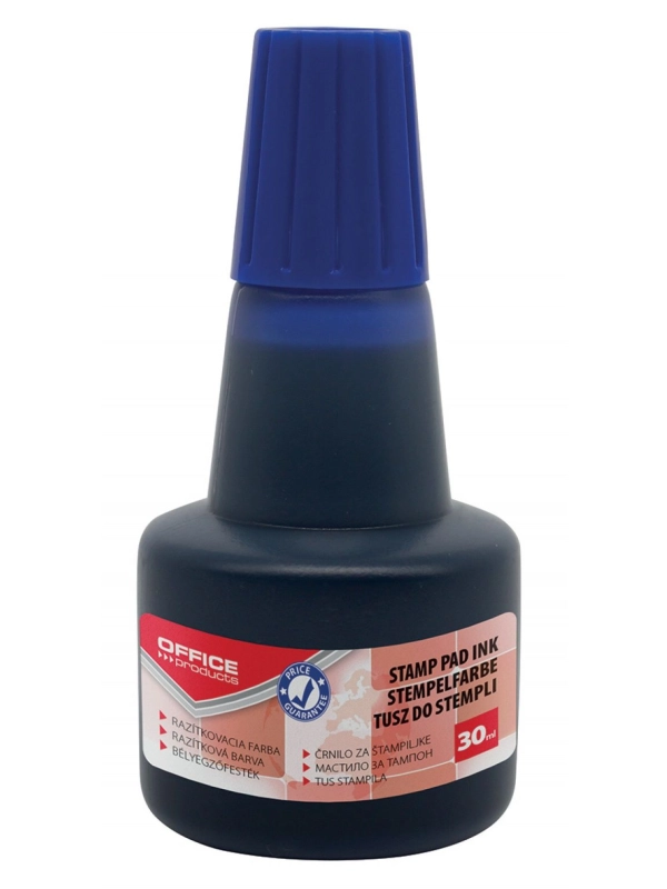 Tusz do pieczątek OFFFICE PRODUCTS, 30ml , niebieski