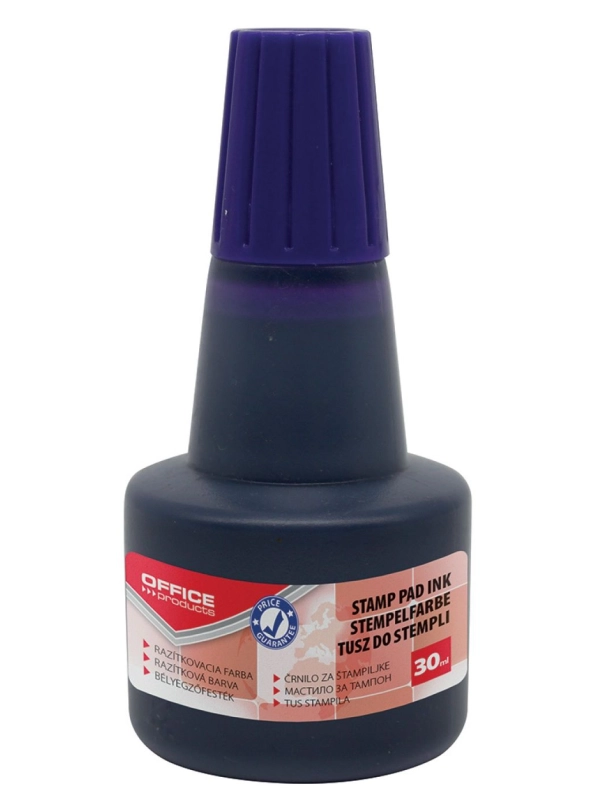 Tusz do pieczątek OFFFICE PRODUCTS, 30ml , fioletowy
