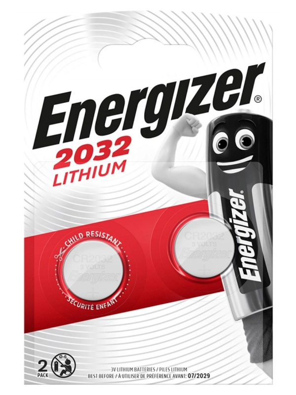 Bateria specjalistyczna ENERGIZER, CR2032,3V, 2szt.