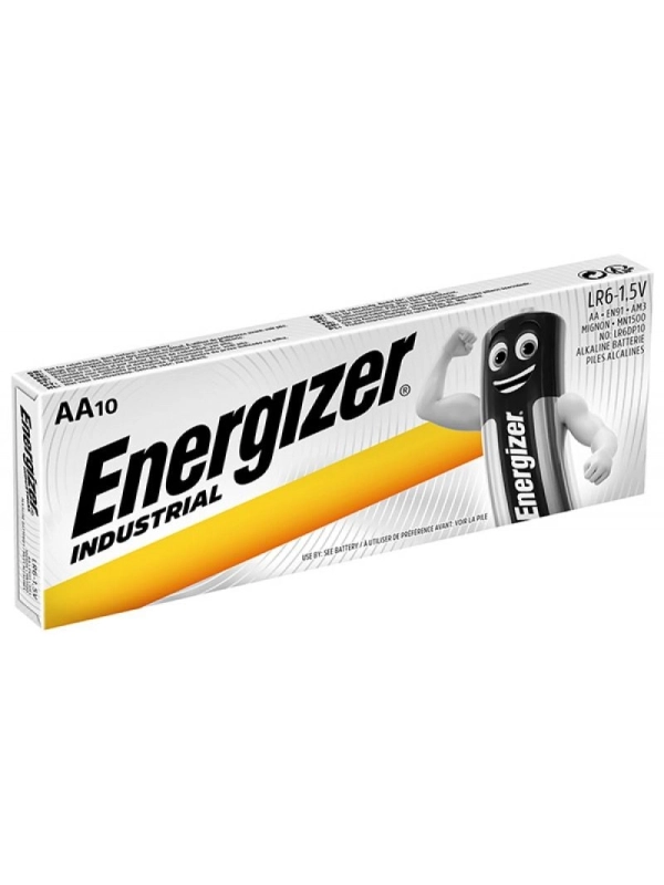 Bateria ENERGIZER Industrial, AA, LR6, 1,5V, 10szt.
