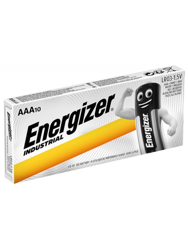 Bateria ENERGIZER Industrial, AAA, LR03, 1,5V, 10szt.
