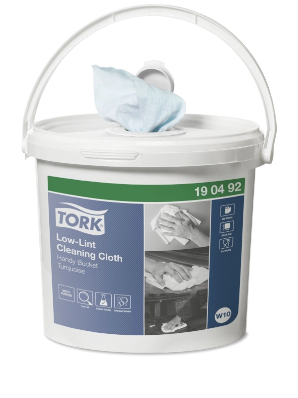TORK Czyściwo niskopylne w wiaderku W10 Handy Bucket op. 4 sztuki