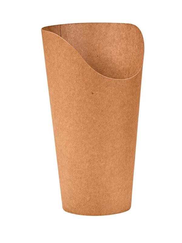Kubek wrap/tortilla wysoki op.50szt. h.160mm/fi.60mm kraft (20) 590 ml