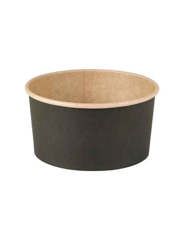 Miska fi.150mm KRAFT/CZARNA 900ml op.45szt. (k/8)