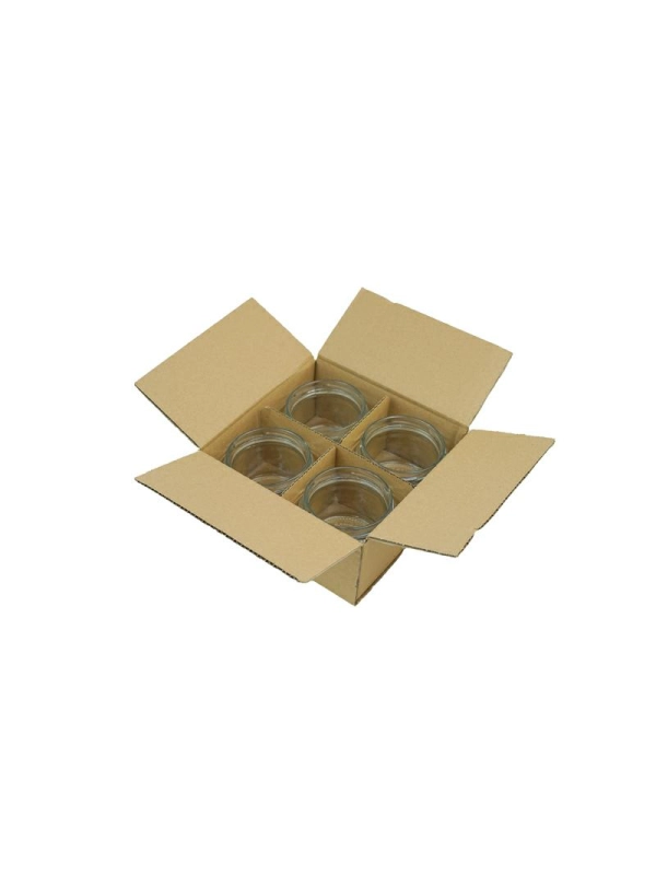 Karton 175x175xH 70mm 3W op.30szt. idealny na 4 słoiki 235ml