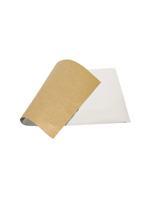 Arkusze aluminiowe 33x44cm op.500szt. papier brązowy-aluminium, gramatura 60g/m2, 8,75 kg. TnP