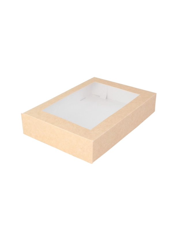 SUSHI box 26x19x5cm op.140szt. kraft TnG OP-11
