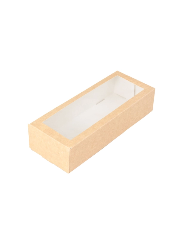 SUSHI box 22x9x5cm op.200szt. kraft TnG OP-02