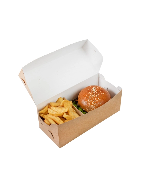 TAKEAWAY zestaw BOX duży 258x110x100 op.100szt TnG