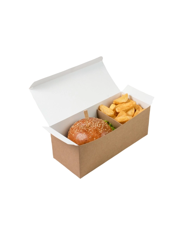 TAKEAWAY zestaw BOX duży pudełko 260x110x100, op.100szt TnG