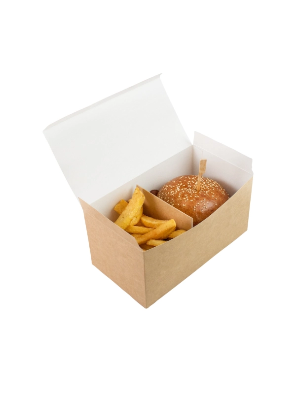 TAKEAWAY zestaw BOX mały pudełko 220x120x110, op.100szt TnG