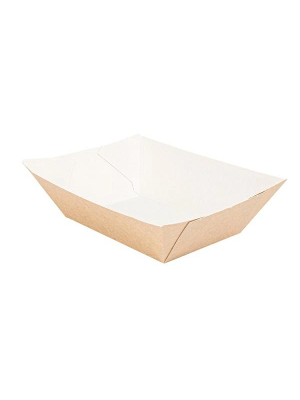 Tacka kraft 10,6x7,2x5,2 960g op.200szt. biodegradowalne (k/6) THEPACK