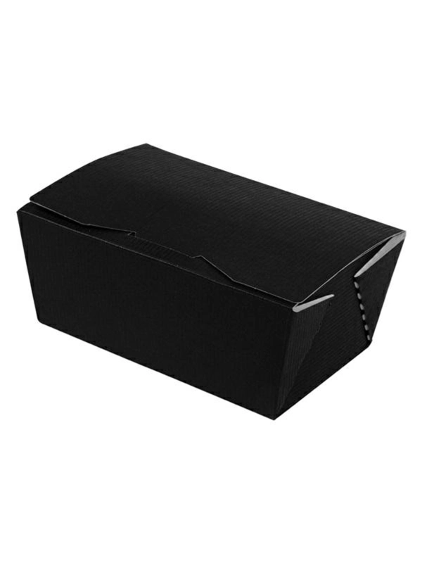 Pudełko TAKEOUT BOX 15,5x10x7cm, 750g, czarne, op.50szt. (k/4)