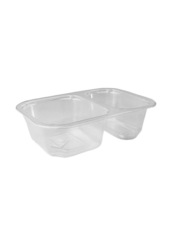 T T 160/112/2 H45 G poj.zgrzew op.528szt poj. 420ml wysokość 4,5cm transparent, dwudzielny, gładki Small,