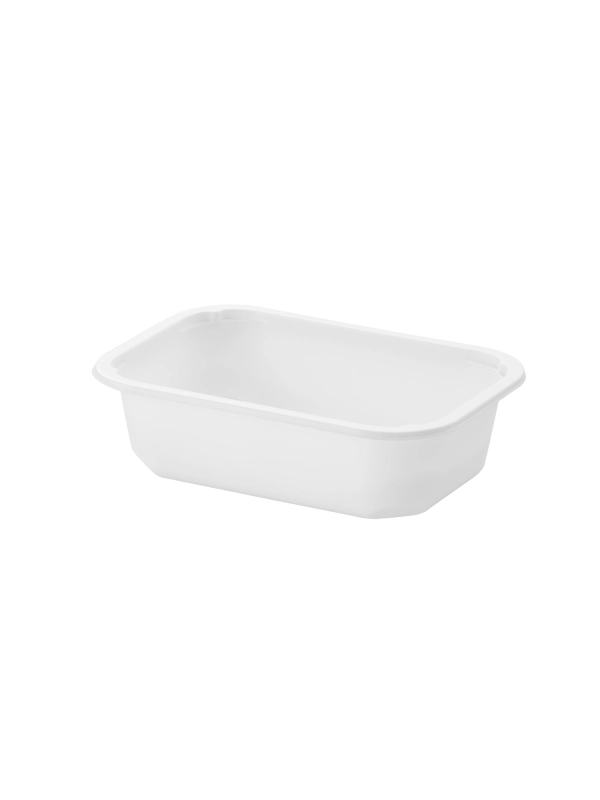 T W 160/112/1 H45 G poj.zgrzew op.456szt poj. 350/500ml wysokość 4,5cm biały, niedzielony, gładk Small Catering