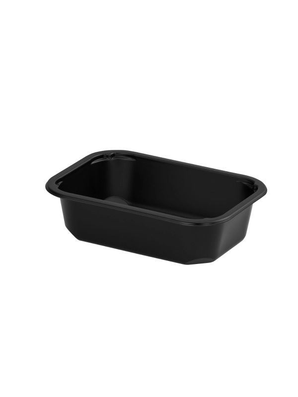 T B 160/112/1 H45 G poj.zgrzew op.528szt poj. 350/500ml wysokość 4,5cm czarny,niedzielony, gładk Small Catering