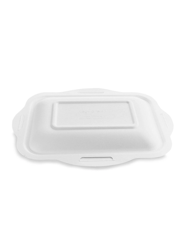 Seria 5" pokrywka z trzciny cukrowej 280x180mm VEGWARE biodegradowalna op. 50 sztuk"