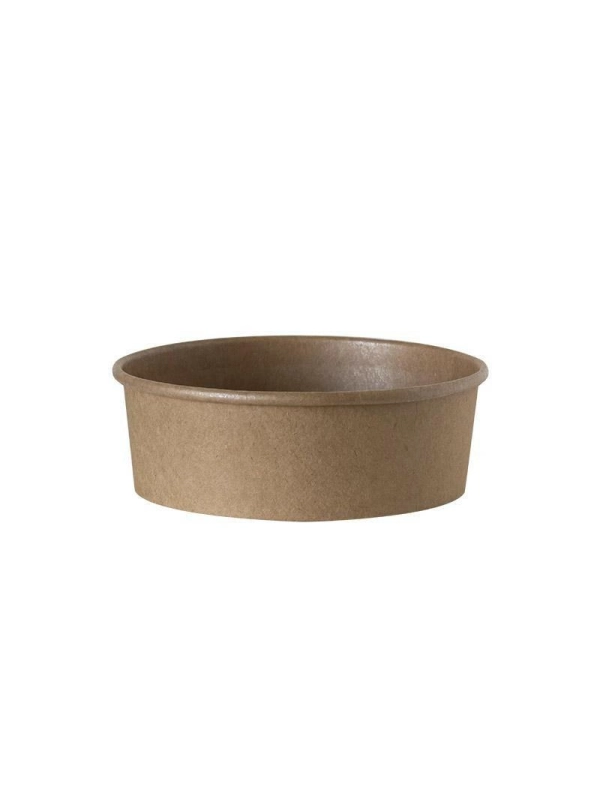 Miska średnica 150mm KRAFT 400/500ml h.50mm op.50szt powleczenie PE (k/6)