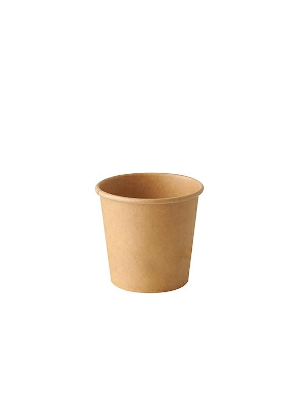 Pojemnik na sos papierowy 90ml KRAFT średnica 60mm, op.50szt. (k/20)