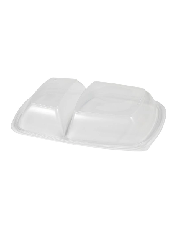 FastPac pokrywka dwudzielna do pojemnika 1300ml transparentna 28x20x5cm op.50 sztuk