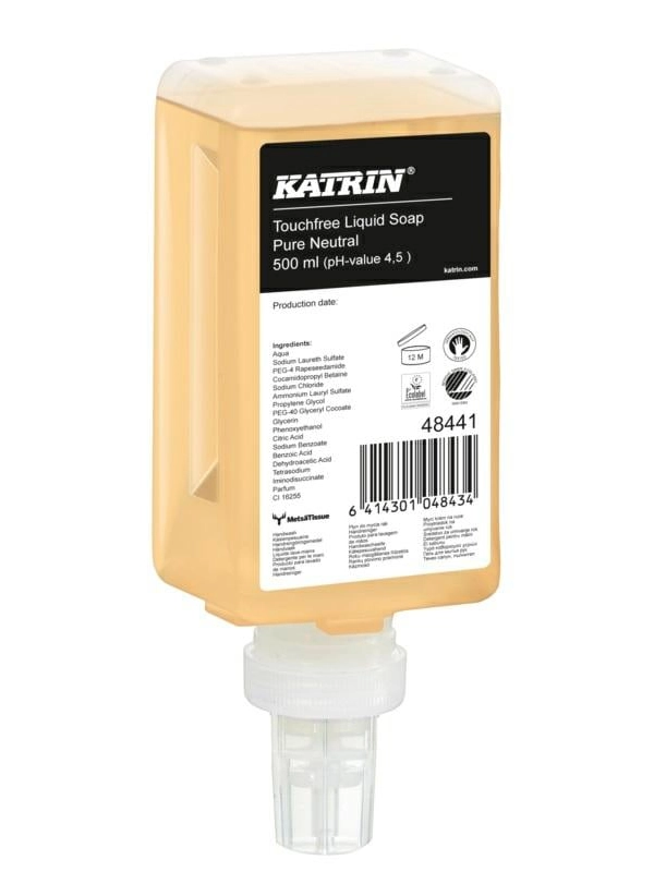 KATRIN Mydło w płynie 500 ml (k/12) Pure Neutral do dozownika bezdotykowego