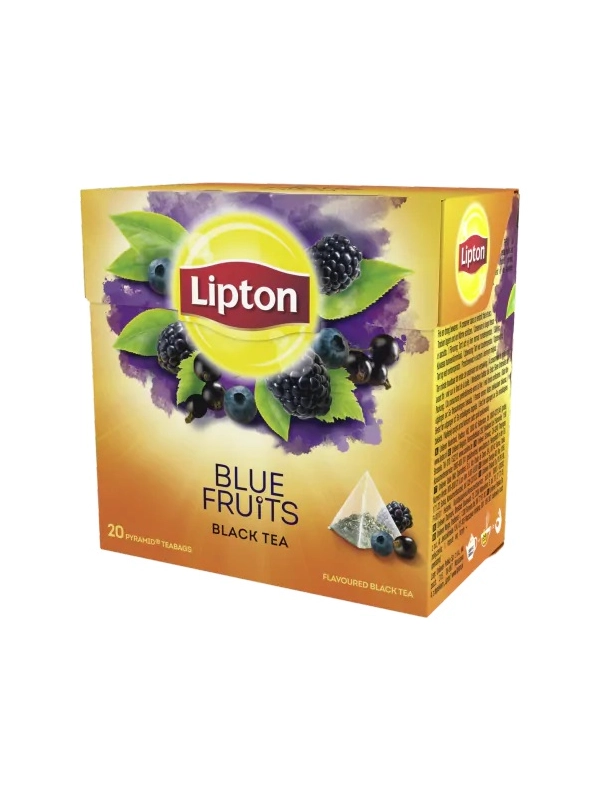 Herbata LIPTON owoce jagodowe, piramidki, 20 torebek, op. 1 szt.