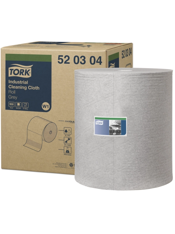 Czyściwo wielozadaniowe w dużej roli TORK PREMIUM 520 szare W1 - 950 listków