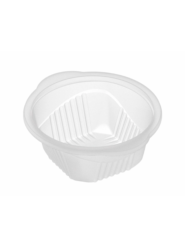 Pojemnik PP zupa 5500 R 500ml op.50szt. fi 164mm do zgrzewu szroniony PERLAGE (k/12) żebrowany