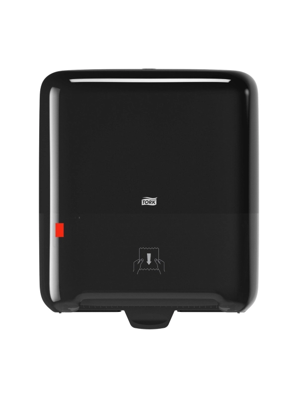 Tork Matic® dozownik do ręczników papierowych w roli H1, czarny, dozowanie po jednym odcinku, linia Elevation, 551008