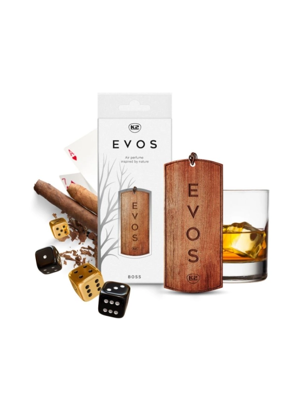 Drewniana zawieszka zapachowa BOSS EVOS K2 Drewniana zawieszka zapachowa BOSS EVOS K2