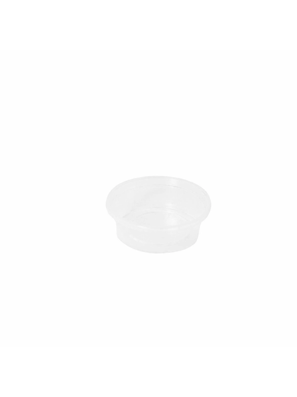 Sosjerka fi.70,3mm PP (POT50C) 50ml op.100szt. (k/10) transparentna, WIELORAZOWE