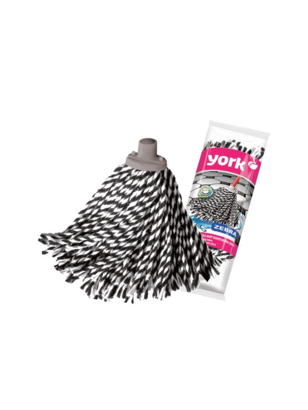 Końcówka mopa, bawełna, ZEBRA YORK