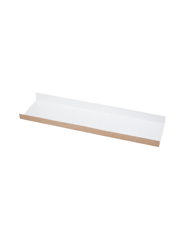 Podkładki kart. ZAPIEKANKI 10x25cm op.500 szt. brązowo-białe