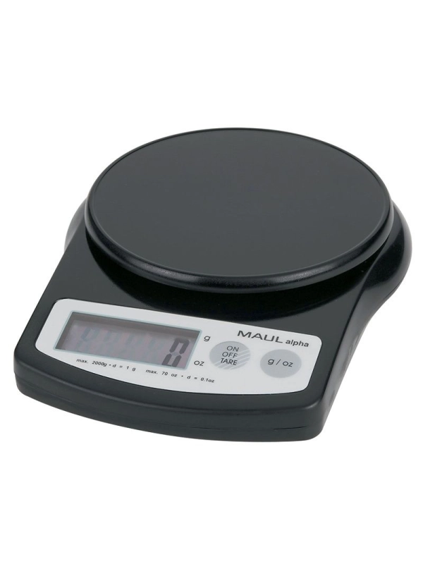 Waga elektroniczna MAUL MaulAlpha, 2kg, czarna