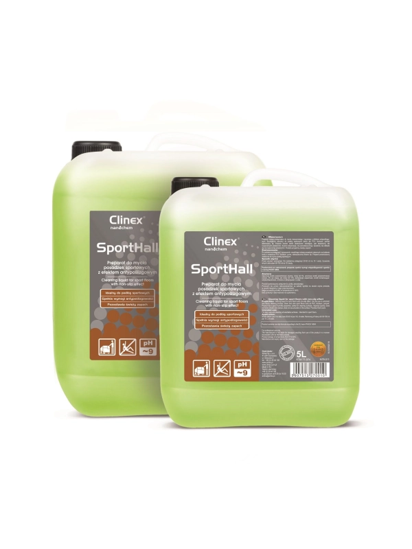 Preparat CLINEX SportHall 5L 77-074 mycia posadzek sportowych (antypoślizg)